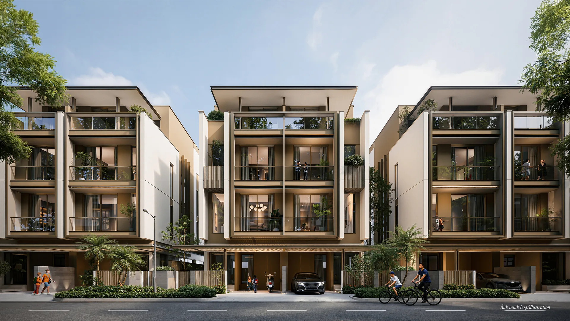 Biệt thự Song lập